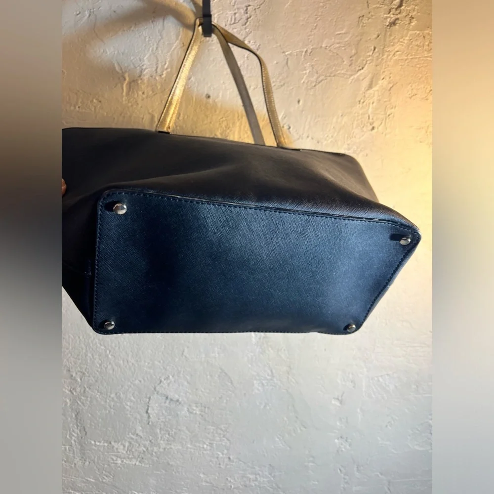 Kate Spade Black and Cream Tote Bag - GUC Rehab - See Callouts - Picture 5 of 16